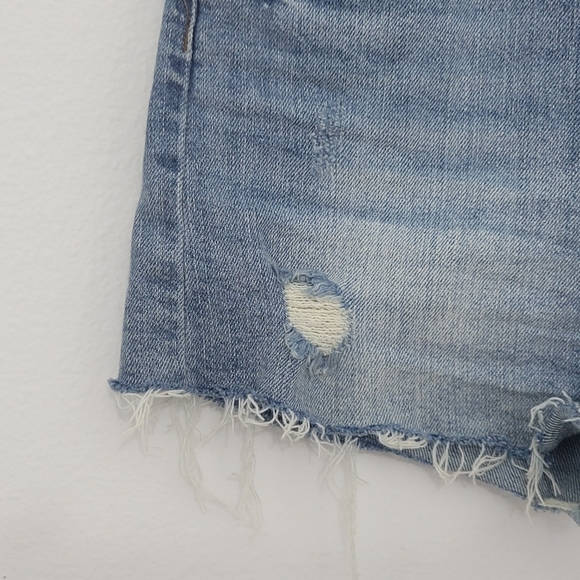 STS Blue Kate High Rise Distressed Denim Jean Shorts 24 - Picture 3 of 6